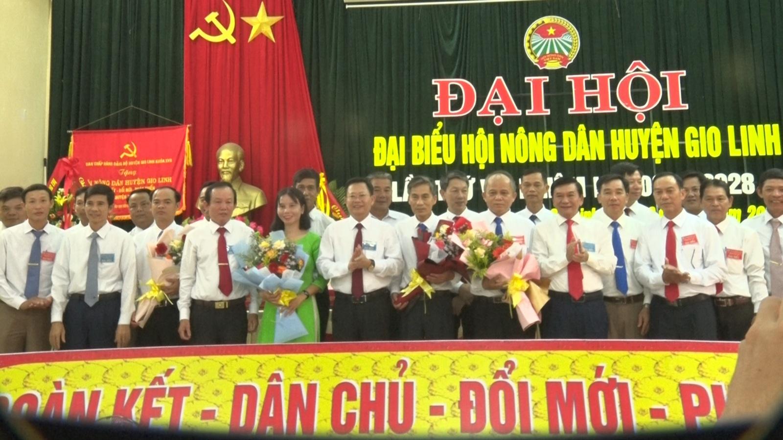 Hội Nông dân huyện Gio Linh long trọng tổ chức Đại hội đại biểu lần thứ VII nhiệm kỳ 2023-2028
